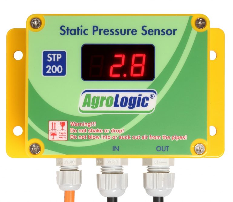 sensitive static pressure sensor